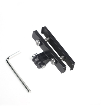 Alumīnija sakausējuma stiprinājums Garmin radara aizmugures luktura montāžai; pielāgošana pieejama; zīmols Sukou; skrūvju uzstādīšana