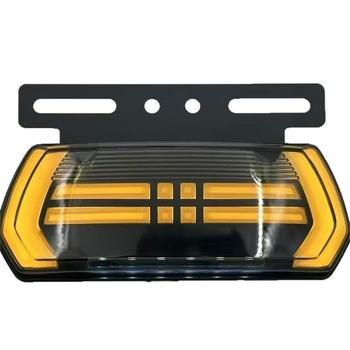 Странично LED осветление за камион с индикатор за завиване и задно осветление, 24V, водоустойчиво, модел: Black Shark Symphony Edge Light