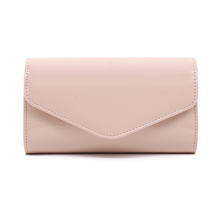PU kožna crossbody torbica - stil školjke, vodoravna kružna forma, džep za ID karticu