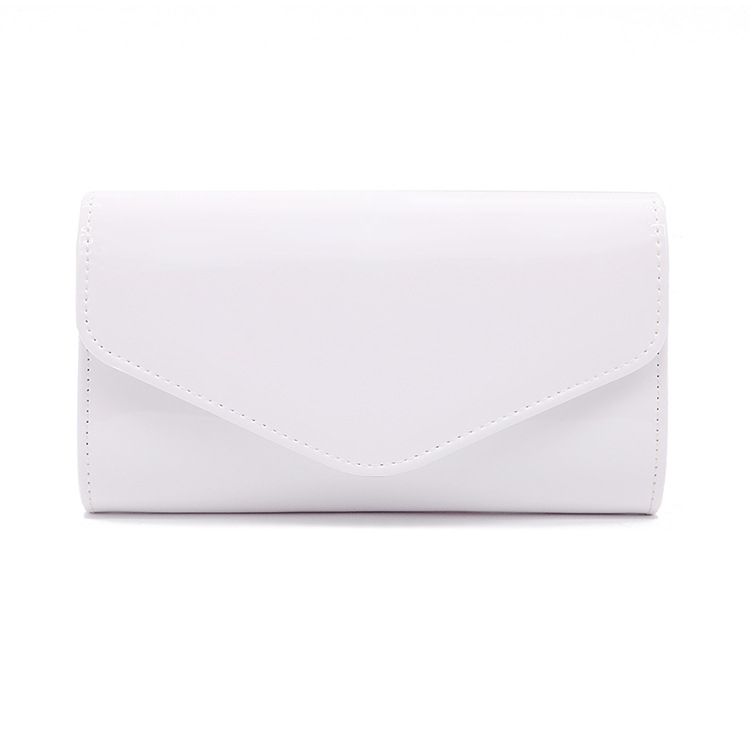 PU kožna crossbody torbica - stil školjke, vodoravna kružna forma, džep za ID karticu