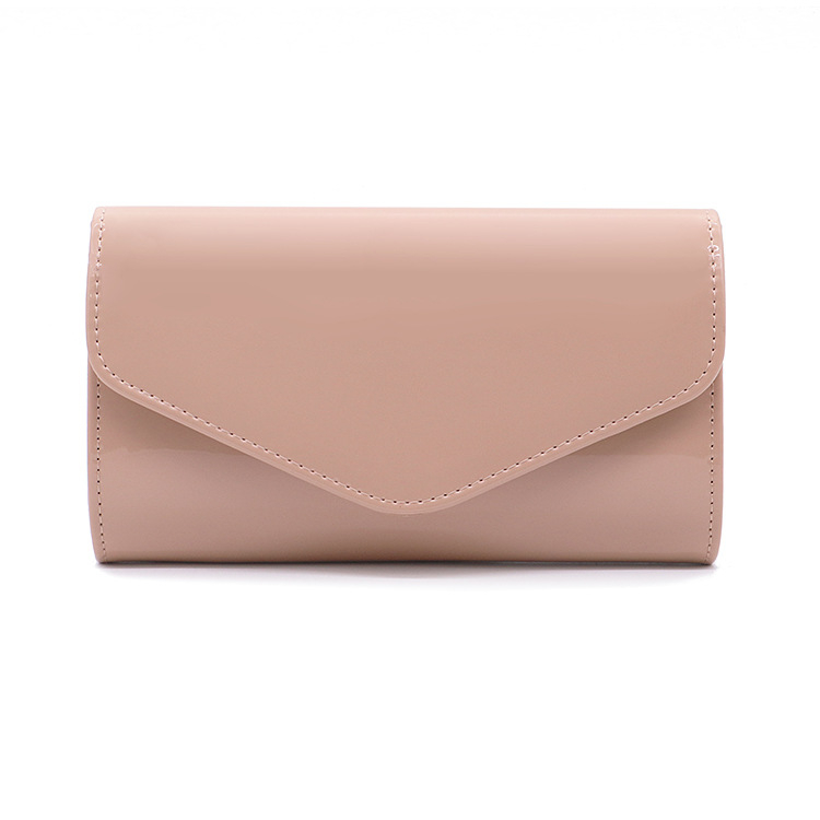 PU kožna crossbody torbica - stil školjke, vodoravna kružna forma, džep za ID karticu