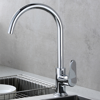 Trostruka kuhinjska miješalica za sudoper s keramičkim jezgrom, 10 mm ulaz/izlaz, bakar, 0,8–1,2 MPa, 0–90°C