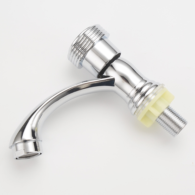 Umivaonički baterija od cinkog legure, jednoručna hladna, model V3801, DN15, 0–90°C, 0.8–1.2 MPa