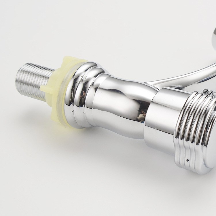 Umivaonički baterija od cinkog legure, jednoručna hladna, model V3801, DN15, 0–90°C, 0.8–1.2 MPa