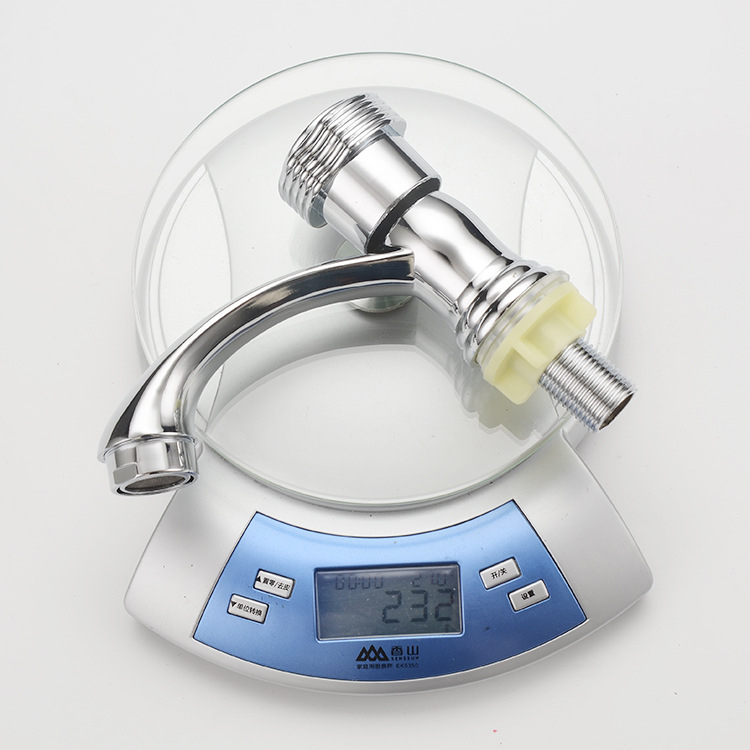 Umivaonički baterija od cinkog legure, jednoručna hladna, model V3801, DN15, 0–90°C, 0.8–1.2 MPa