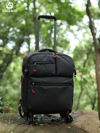 Ultralēta kabīnes bagāža ar Oxford audumu, elpojošs dizains, 6 kg, rāvējslēdzēja atvērums, universālie riteņi