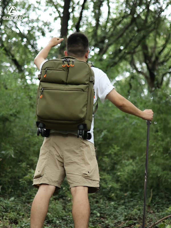 Ultralēta kabīnes bagāža ar Oxford audumu, elpojošs dizains, 6 kg, rāvējslēdzēja atvērums, universālie riteņi