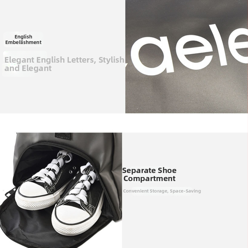 Unisex batoh na vonkajšie cestovanie s membránovým materiálom, suché/mokré delenie, odolný voči oderu, proti rezu (Shengao)