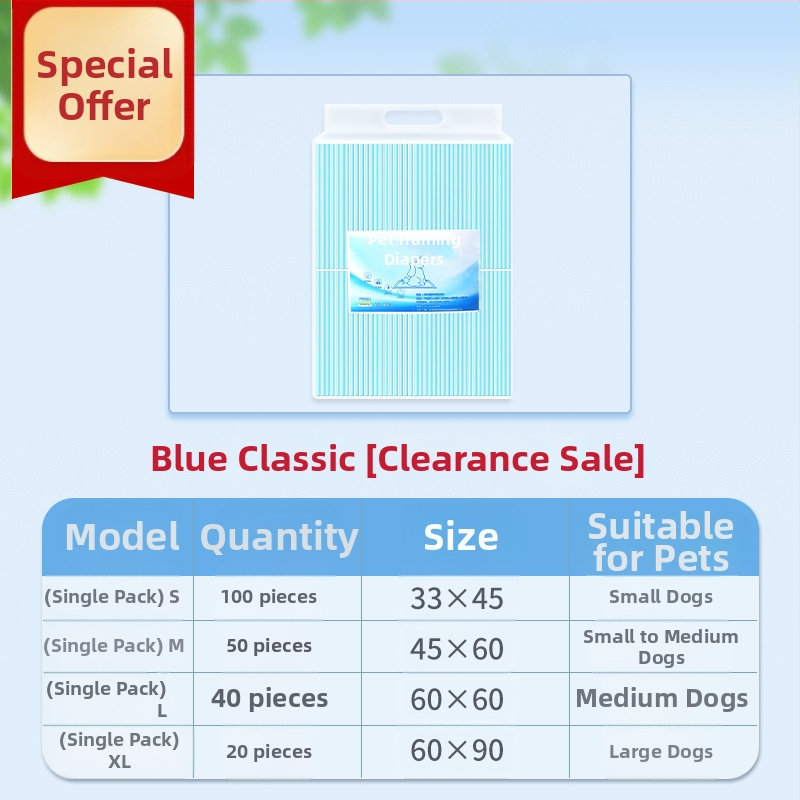 Vienkartinės kilimėliai augintiniams šunims ir katėms, 100 vnt., nepluošto medžiaga, sugeriantys ir kvapų neutralizavimas