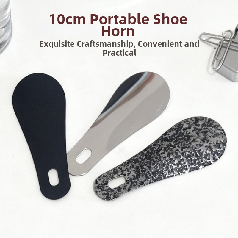 Nerūdijančio plieno batų šaukštelis, nešiojamas, be kontakto, kompaktiškas dizainas