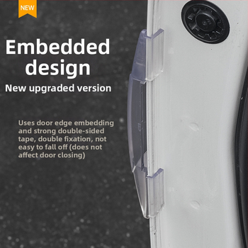 Shunwei PVC auto ukse äärde kaitselint – universaalne sobivus, kaitse kokkupõrgete ja kriimustuste vastu (Bränd: Shunwei; Materjal: PVC; Mudel: Ukse äärde kaitselint; Ühilduvus: Universaalne)