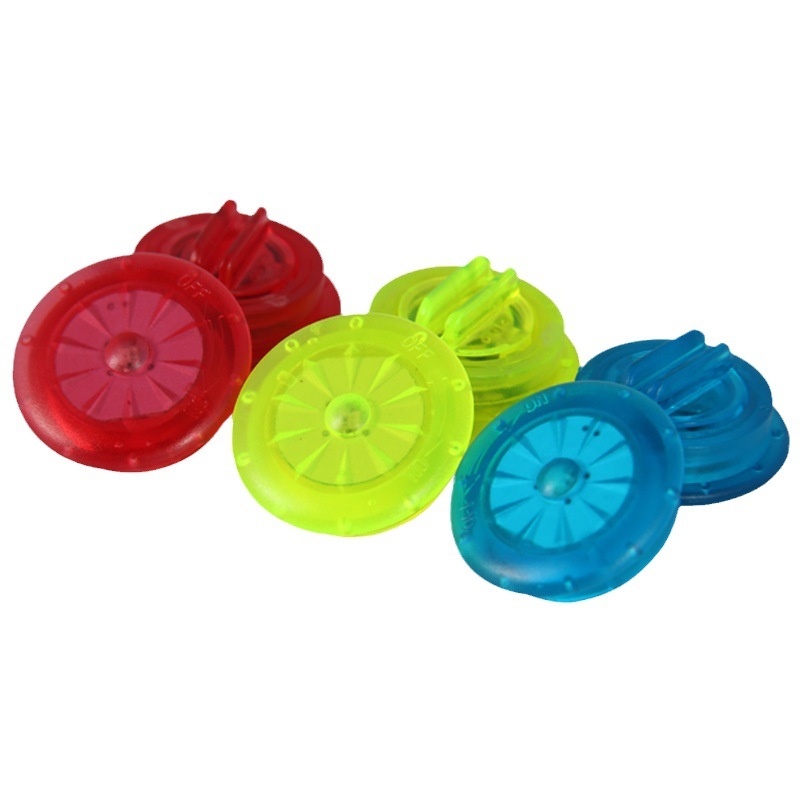 Svjetlo za ventil bicikla s LED-om, MTB drveni svjetlo na kotač, model B48-1, materijal PC, nije uvezeno, dostupne privatne marke