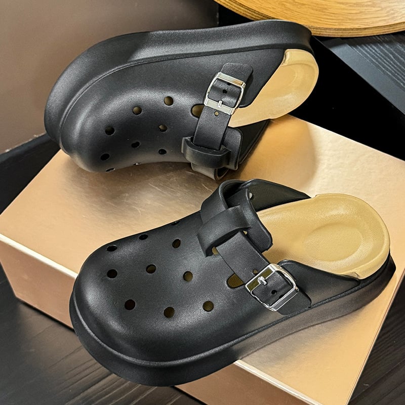 Női Crocs-stílusú EVA papucs, EVA felső rész és talp, divatos, kiadás 2025