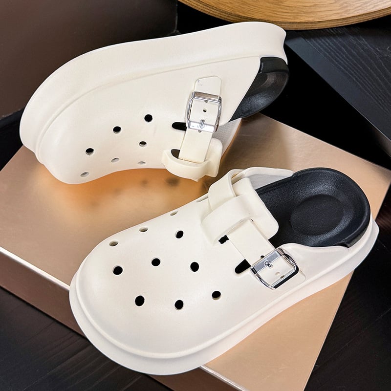 Női Crocs-stílusú EVA papucs, EVA felső rész és talp, divatos, kiadás 2025