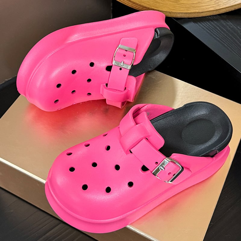 Női Crocs-stílusú EVA papucs, EVA felső rész és talp, divatos, kiadás 2025