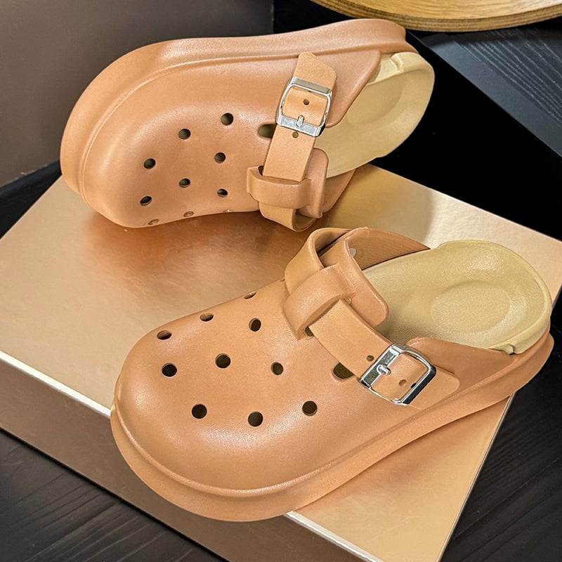 Női Crocs-stílusú EVA papucs, EVA felső rész és talp, divatos, kiadás 2025