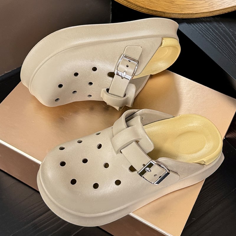 Női Crocs-stílusú EVA papucs, EVA felső rész és talp, divatos, kiadás 2025