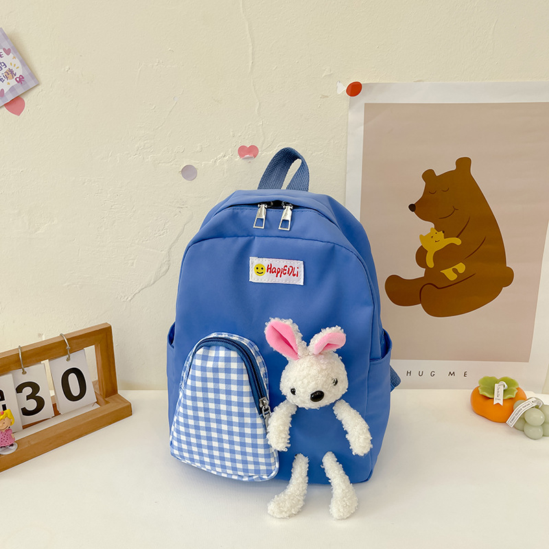 Bērnu mugursoma ar modernu karikatūru dizainu, poliesters, ūdensizturīga un nodilumizturīga, 2025. gada pavasaris, modelis TD&9279, piemērots bērnudārzam