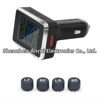 Juhtmevaba TPMS nelja ratta iseseisva kuvaga, digitaalne ekraan, 0-6 BAR vahemik, sobib sedaanile, SUV-ile ja haagissuvilale