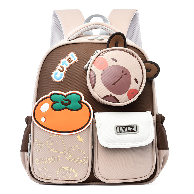 Unisex kooli seljakott anime musteriga, Oxford kangas, polüestervooder, õhupadi rihm, hingav disain
