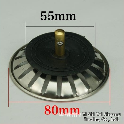 Drenáž pre drez SCP01 – nerezová oceľ + ABS, 160 g, moderný minimalistický štýl