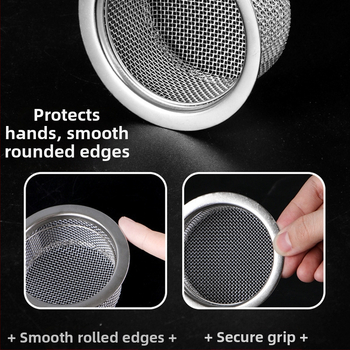 Filtračná mriežka do kuchyne na drez (nerezová oceľ, model 75674, pôvod Foshan, Guangdong, štýl moderná jednoduchosť)