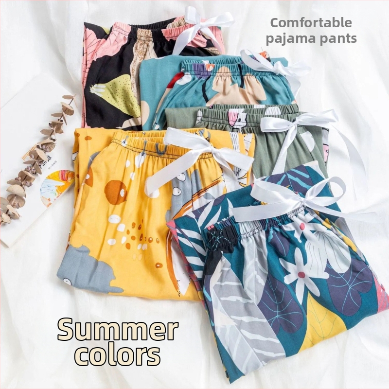 Casual hlače širokih nogavica, cropped dužine, visoki struk, od pamuka i viskoze