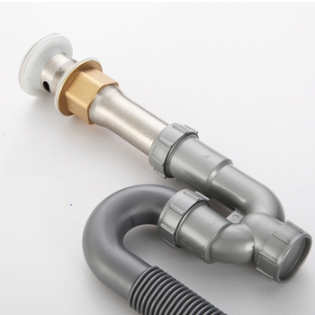 U-kujuline valamute äravoolutor, PP materjal, S-kõver, lõhna tõrje