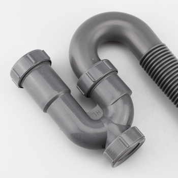 U-kujuline valamute äravoolutor, PP materjal, S-kõver, lõhna tõrje