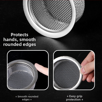 Filtračná sieťka na drez zo nerezovej ocele, model 75674, špecifikácie 600, čistá hmotnosť 0,02, štýl moderná jednoduchosť