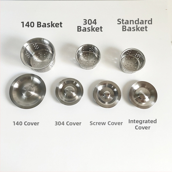 Nerezový odtokový kryt pre drez Xiangling XSQ-007, čistá hmotnosť 0,02 kg