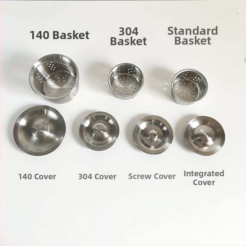 Nerezový odtokový kryt pre drez Xiangling XSQ-007, čistá hmotnosť 0,02 kg