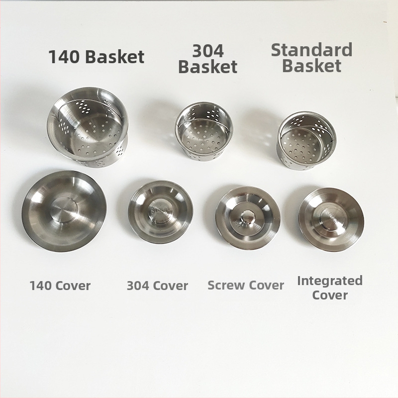 Nerezový odtokový kryt pre drez Xiangling XSQ-007, čistá hmotnosť 0,02 kg