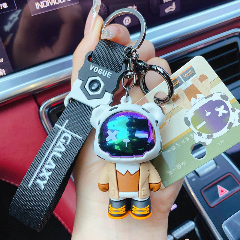 PVC võtmehoidja karu kujul | armas stiil | eraldi pakendatud | kingitus jõuluks ja Valentinipäevaks