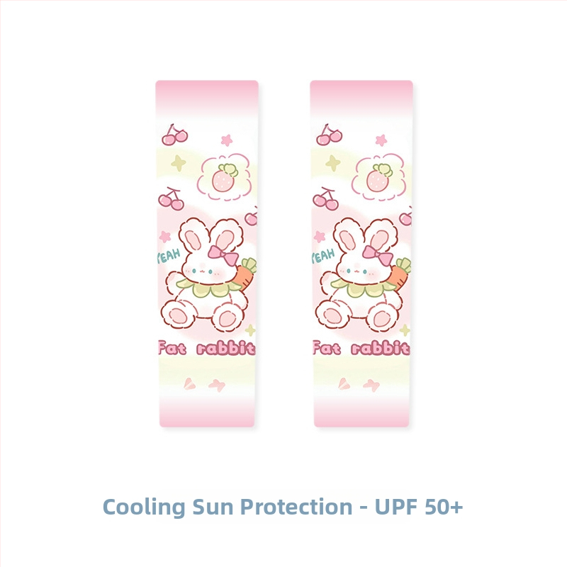 Vaikų UV apsaugos rankovės - Karikatūrų raštas, Akrilo medžiaga, Vasaros sezonas, Amžiaus grupė 1–13