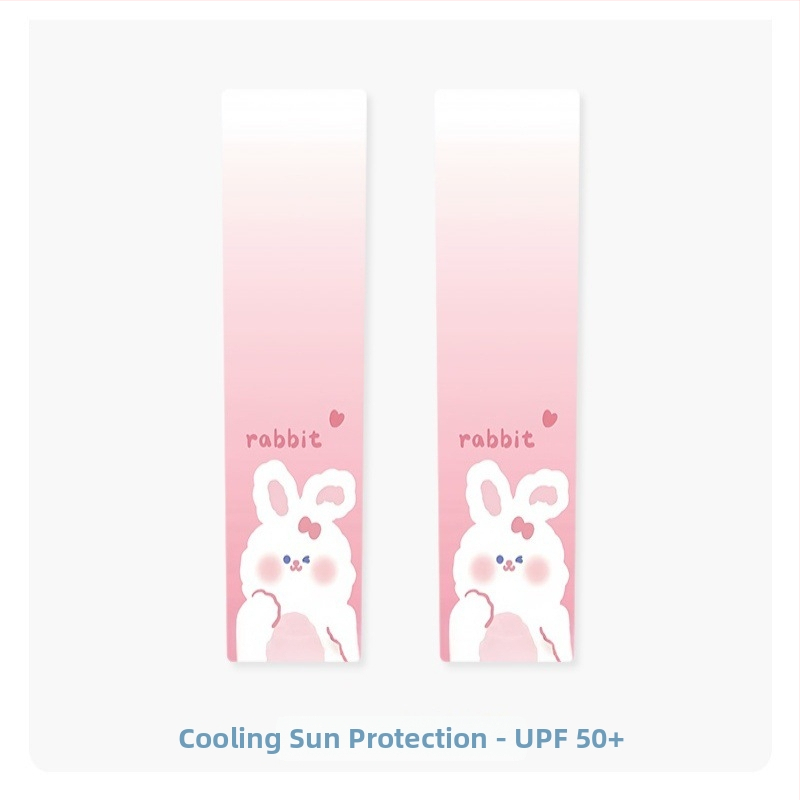 Vaikų UV apsaugos rankovės - Karikatūrų raštas, Akrilo medžiaga, Vasaros sezonas, Amžiaus grupė 1–13