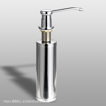 Predlžovacia trubica fľaše na tekutý saponát pre drez, materiál: silikón + nerezová oceľ, značka: Yushu exploration, štýl: Moderná jednoduchosť