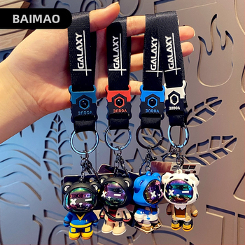 Baimao võtmehoidja: Original Tide Cool Bear, Karikatuurstiil, PVC Materjal, IP-litsents (Anime Game)