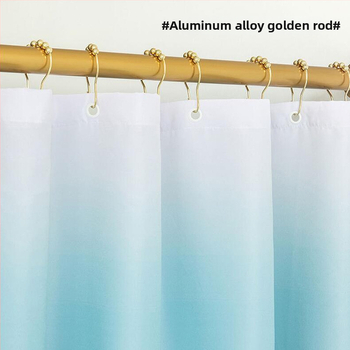 Sprchová tyč na záves – bez vŕtania, teleskopická, rovná tyč, na sušenie oblečenia a závesov do šatníka