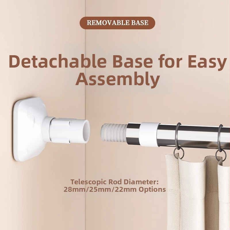 Tyč na sušenie odevov z nehrdzavejúcej ocele, bez klincov, výsuvná stena na balkón, moderný minimalistický dizajn, uvedená v roku 2025.