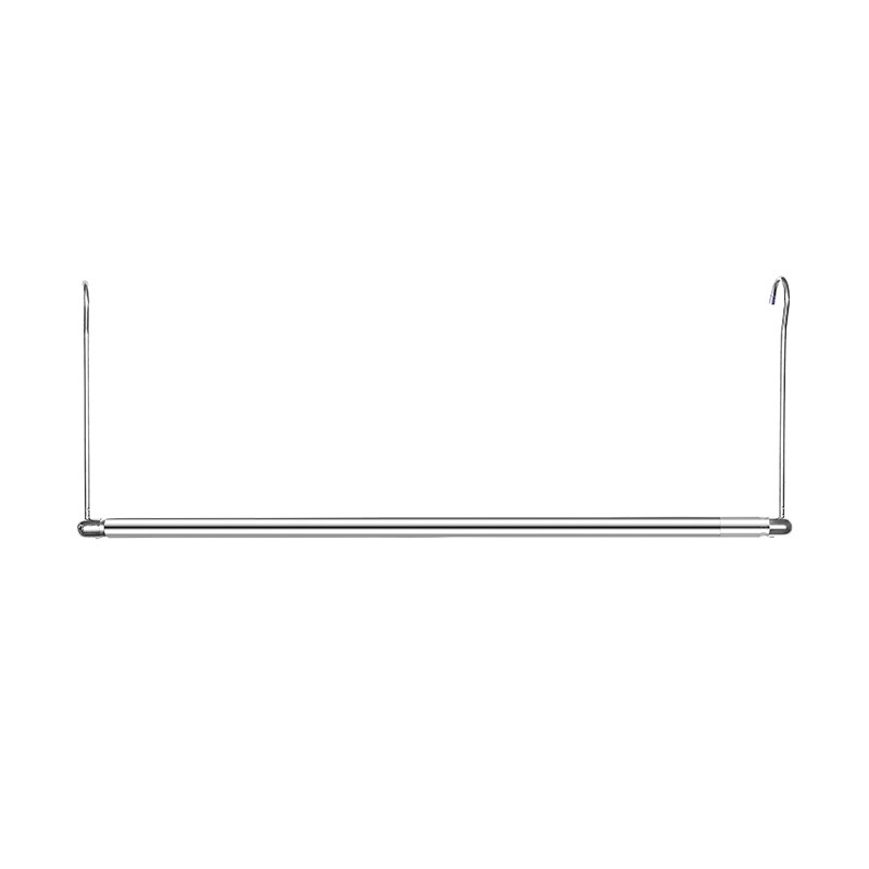 Nerezová oceľová teleskopická tyč na sušenie oblečenia na balkóne, vysúvacia veš, skladacia tyč na prikrývky – Shuntiancai