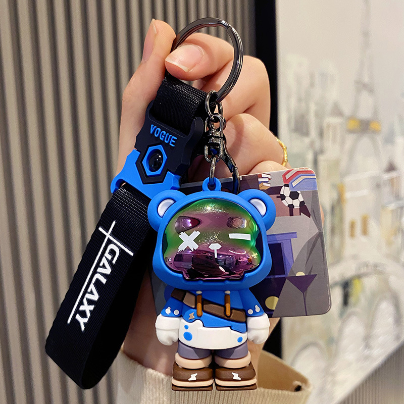 BaiMao võtmehoidja - armas silikoondisain, iseseisev pakkimine