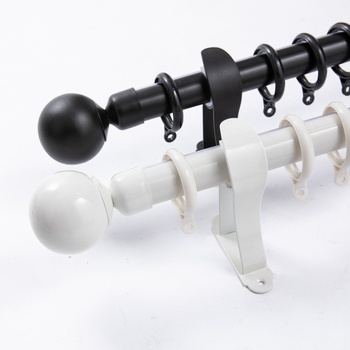 Aliuminio lydinio romėnų užuolaidų lazda — šiuolaikiškas minimalistinis stilius, pritaikomas, viršutinis arba šoninis montavimas, vienos arba dviejų strėlių lazda