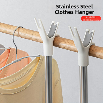 Rozťahovateľná tyč na sušenie oblečenia – PP a nerezová oceľ, balkón, moderný minimalistický štýl, Box Happy House