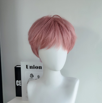 Meeste lühikeste juuksedega parukas, kogu pea kattev, Korea stiilis, keskosa, tihe, kuumuskindlad kiud