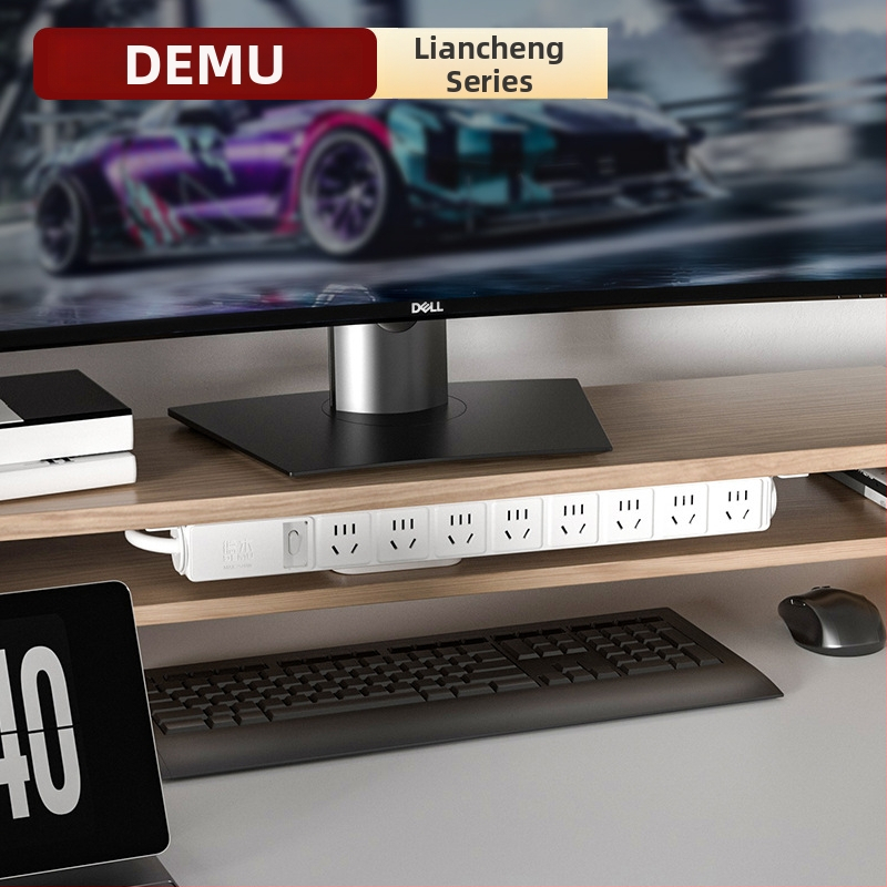 USB разклонител за настолен компютър с бързо зареждане, 10A/250V, медни контакти, CCC сертифициран