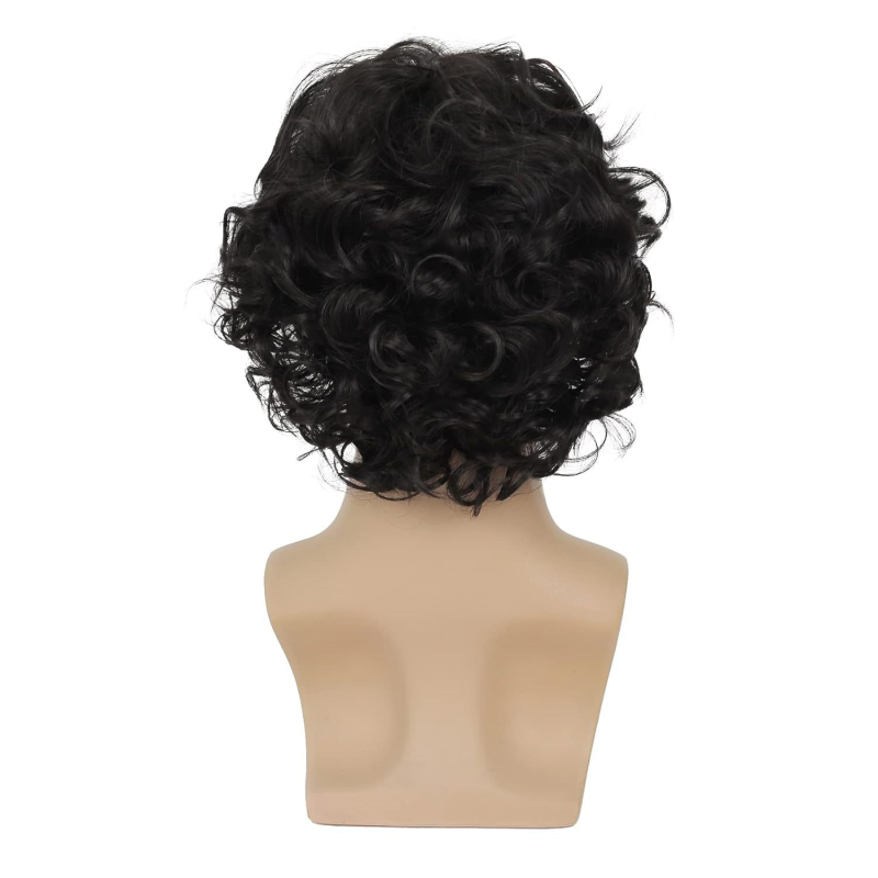 Мъжка перука Carrie M3307, високотемпературно телено влакно, механизъм на обработка, произход Xuchang