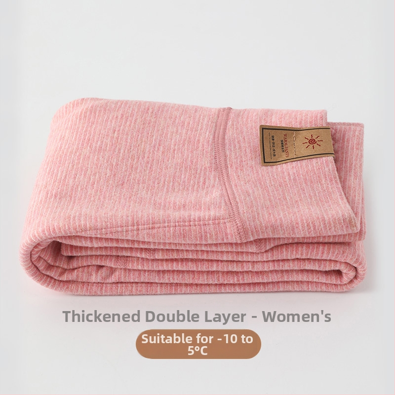 Vaikų šiluminės velūro ilgosios kelnės - dryžinės, storos, vidurio juosmens, rudens–žiema, 62,5% poliesterio