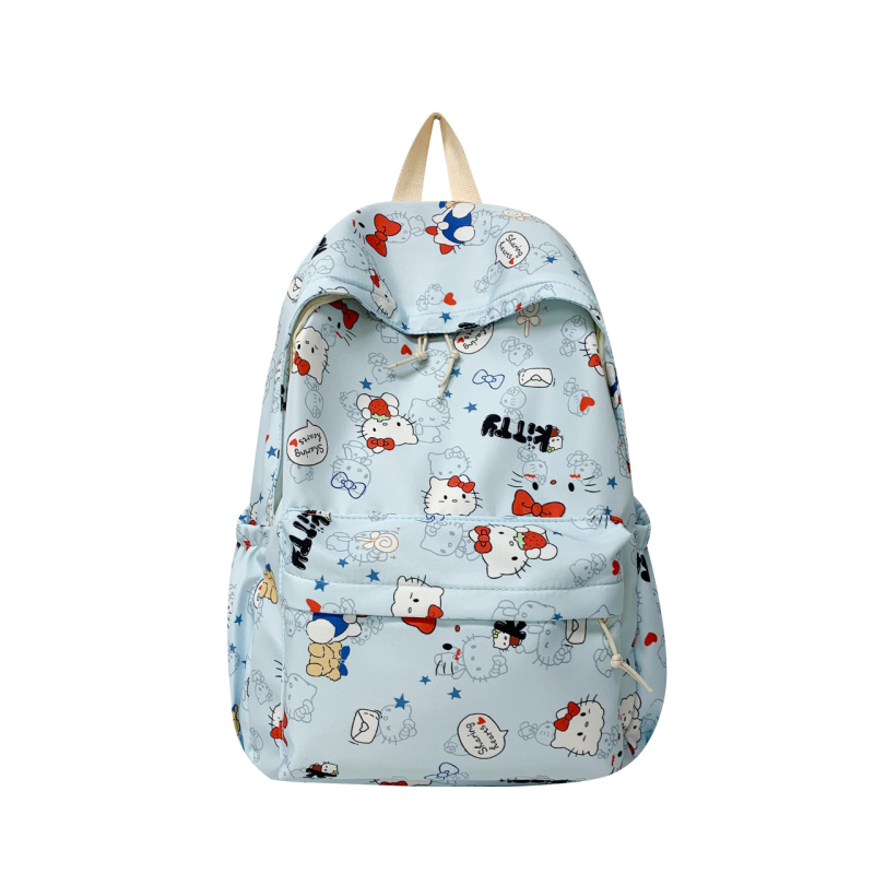 Nailonist koolikott, mahutavus 20–35 l, veekindel, sobib 16-tollisele sülearvutile, anime muster