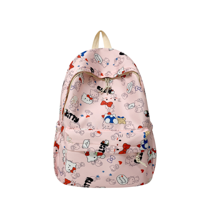 Nailonist koolikott, mahutavus 20–35 l, veekindel, sobib 16-tollisele sülearvutile, anime muster